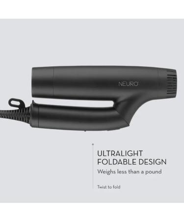 Neuro by Paul Mitchell Dry+ High-Velocity Hair Dryer - 110 000 RPM Brushless Motor Lightweight & Portable Travel Blower with Storage Bag - Buy Online on GoSupps.com