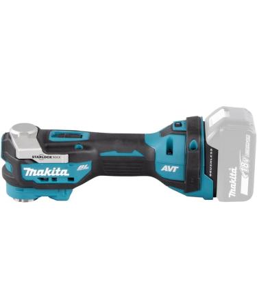 Makita DTM52Z Li-ion LXT Brushless Multi-Tool - Batteries and Charger Not Included Blue 18 V Angled - Buy Online on GoSupps.com