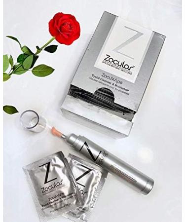 Zocular Zocuwipe Eyelid Wipes with Okra Complex + Zocufill Elixir Eye Gel - 40ct Eyelid Cleanser and Moisturizer Pads - Buy Online on GoSupps.com