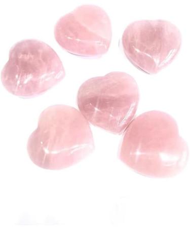 Heart Shaped Natural Rose Quartz PalmLove Gemstone Pink Gifts Beautiful (Color : 1pcs Size : Approx30mm) zhenghong Approx30mm 1pcs - Buy Online on GoSupps.com