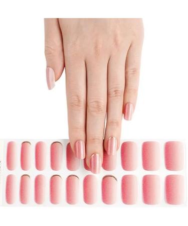 Zaubern gel4Home - UV Nail Wraps & Foils | Semi-Cured Gel Nails (Honeymoon) for Perfect Manicures Worldwide - Buy Online on GoSupps.com