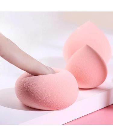 Soft And Elastic Color Cosmetics Egg Vibrant Make Up Sponge Achieve Seamless Makeup Looks Effortlessly(Rose C) - Buy Online on GoSupps.com