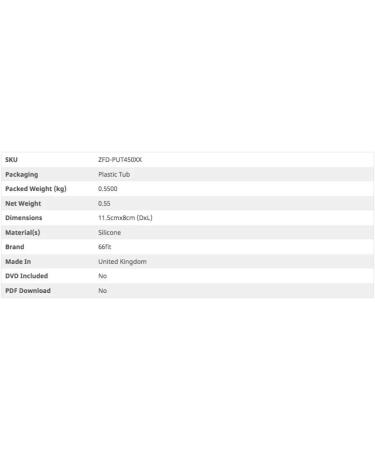 66fit Hand Therapy Putty 1lb/450g - Arthritis Finger Wrist Exerciser - Red - Buy Online on GoSupps.com