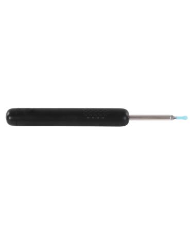 Ear Cleaner Tool Safety Waterproof Ear Wax Removal Tool 6 LED Light 1080P Micro Camera for Friend for Living Room (Black)