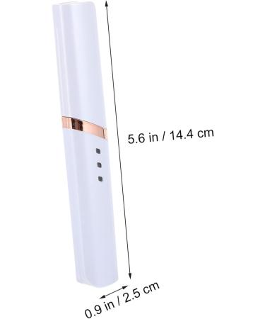 Housoutil Eyelash Curler USB Rechargeable Lash Curler Eyelash Styling Tool Lash Tool Mini Eye Lash Make- up Tool Natural Mascara Mini Curler White Abs Cosmetic Curling Iron - Buy Online on GoSupps.com