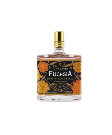 Outremer Fuchsia Eau de Toilette 50 ml 1.6 Fl Oz (Pack of 1) Clear