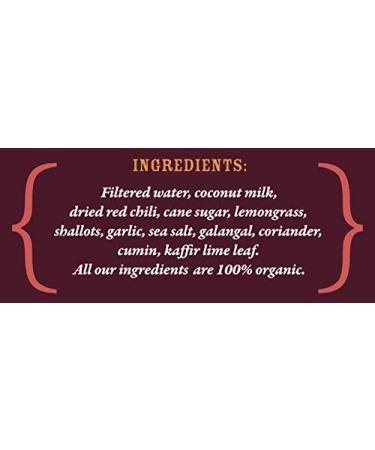 MIKE'S Organic Red Thai Curry Sauce | Vegan, Dairy-Free, Organic | 6x8.8oz Pouches - Buy Online on GoSupps.com