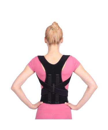 Posture Corrector for Women and Men Fully Adjustable Back Straightener, Back Brace Support Protects the Neck, Shoulders, Back, Chest, and Spine, Breathable Fabric Fits Perfectly (Size XL) X-Large
