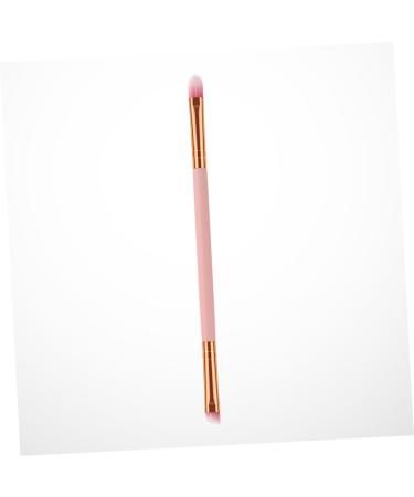 WOONEKY 1pc Double Ended Makeup Professional Makeup Brush Eye Shadow Brush Beauty Tools Pink - Buy Online on GoSupps.com