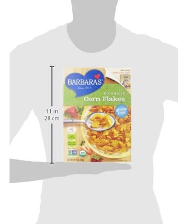 Barbara's Bakery Organic Corn Flakes Cereal - 9 oz | Healthy Breakfast Choice - Buy Online on GoSupps.com