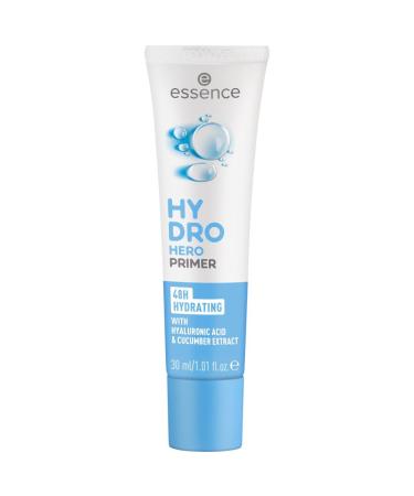 Essence Hydro Hero Primer primer white nourishing long -lasting priming refreshing smoothing natural vegan oil -free corresponds to our clean beauty standard (30ml)