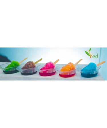 Ved Syrup for Ice Cone Mixed Popular Flavour Syrups can be used with All Slush| Slushie Machines lemon & lime Cola tangy Apple Each 250 ml (Pack of 3) - Buy Online on GoSupps.com