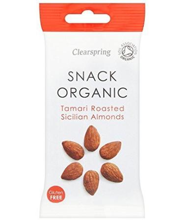 Clearspring Organic Tamari Roasted Almonds 30g by Clearspring