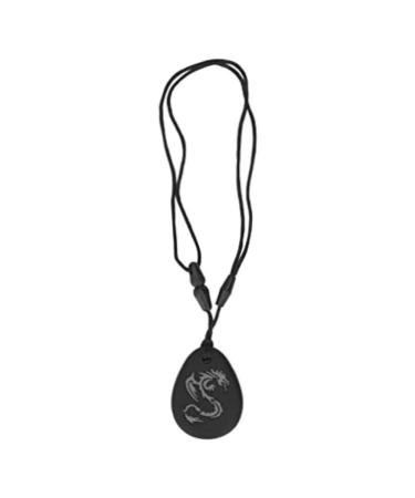 Grey Dragon Silicone Teething Necklace for Baby Sensory Development | Teething Relief & Playtime Fun - Buy Online on GoSupps.com