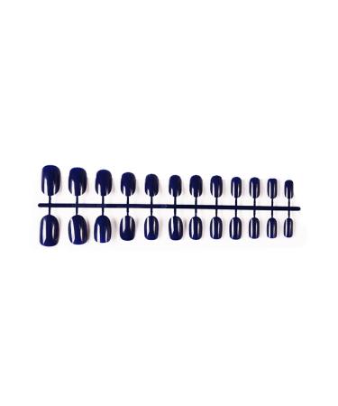 dijiusidy Nails Acrylic Round Polish Delicate UV DIY Gloss Artificial Extension Fingernails Fashion Wraps Manicure Decoration Type 31