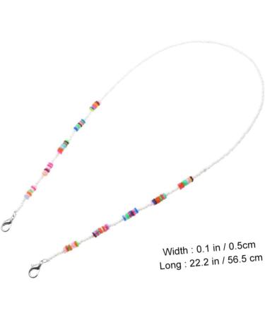 Healeved 2pcs Anti-Drop Mask Chain for Kids - Soft Ceramic Polymer & Glasses Holder - Buy Online on GoSupps.com