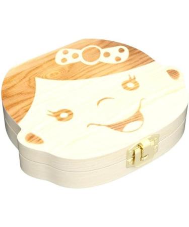Little Moonshine Original Tooth Box - Wooden Milk Teeth Keepsake for Boys & Girls | Tooth Fairy Stories | Perfect Gift for Baptism & Birthday - Buy Online on GoSupps.com