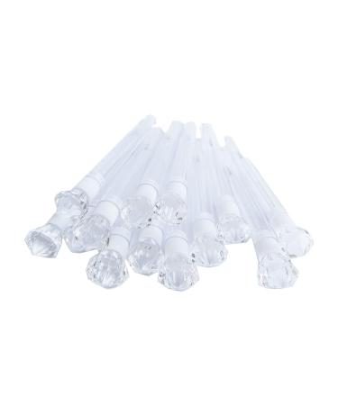 Pink Diamond Disposable Mascara Brushes - 60 Pcs | Makeup Brush Mascara Wand in Sanitary Tube | Lash Supplies - Buy Online on GoSupps.com
