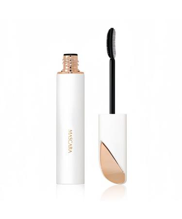 Waterproof mascaramascara with doublesided brush clumpfree thickening and lengthening smudgeresistant extra longlasting for all types of eyelashes black