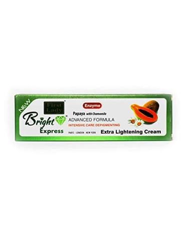 Bright Express Papaya & Chamomile Extra Skin Lightening Cream Tube 50g - Enzyme