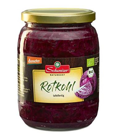 Swiss organic red cabbage Demeter 720 ml