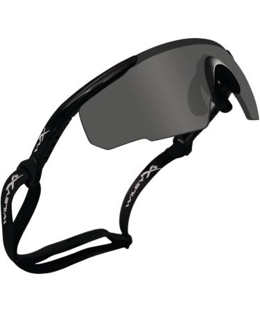 Wiley X Saber Advanced Shooting Glasses  Safety Sunglasses for Men and Women  UV and Eye Protection for Hunting  Fishing  Biking  and Extreme Sports  Matte Black Frames  Tinted Lenses - Buy Online on GoSupps.com
