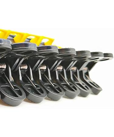 10 Pcs Pink 11CM 4.3Inch Plastic Professional Alligator Clip Hair Partition Positioning Barrettes Fringe Hair Fixing Clamp Ponytail Hair Divider Clasp Hairpin Grips Hairstyle Tool for Home Salon - Buy Online on GoSupps.com