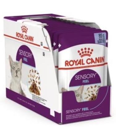 Royal Canin Sensory Feel in Jelly Wet Cat 85g (Pack of 48) - Buy Online on GoSupps.com