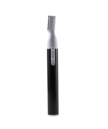 Portable Electric Razor & Trimmer - Women's Facial & Eyebrow Hair Remover (Black) - International Shipping Available - Buy Online on GoSupps.com