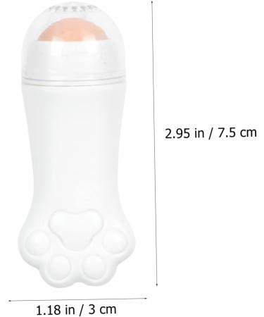 Angoily 1pc Volcanic Stone Oil-absorbing Ball Facial Skin Care Tool Volcanic Stone Face Roller Oil Absorption Stick Facial Oil Absorbing Roller Nursing The Face Cat Paw Volcanic Rock White - Buy Online on GoSupps.com