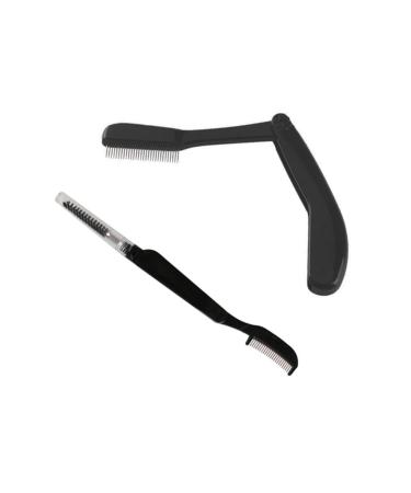 NOLITOY 2pcs Makeup Grooming Tools - Eyelash Brush & Eyebrow Combs for Women | Stainless Steel Makeup Applicators & Kit - Buy Online on GoSupps.com