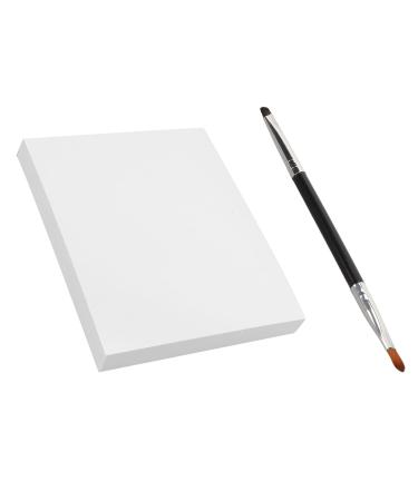 Disposable Mixing Palette L Waterproof Paper Brush Nail Pen for Nail Art