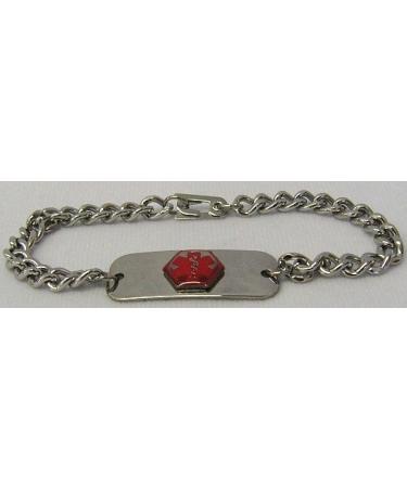 Anti-coagulant Medical Id Jewelry Bracelet