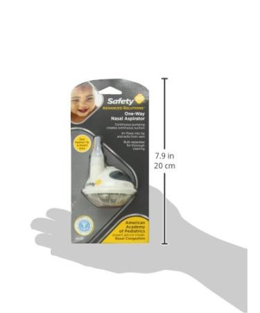 Safety 1st Nasal Aspirator - Advanced One Way Solution - Buy Online on GoSupps.com