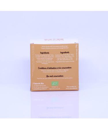 CAPSUL&BIO Rooibos Tea with Orange and Cinnamon - 10 Biodegradable Capsules - Compatible with Nesspresso Machines - 100% Vege - Buy Online on GoSupps.com