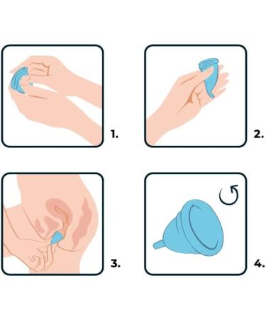 Evelina Menstrual Cup Large & Plus by Belladot - Eco-Friendly Comfortable & Reusable for All Day Protection Shop Internationally - Buy Online on GoSupps.com