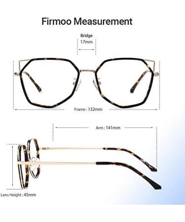 Shop Firmoo Cat Eye Blue Light Glasses for Women - Prescription-Free UV Protection Anti-Headache Multicolored Style - Buy Online on GoSupps.com