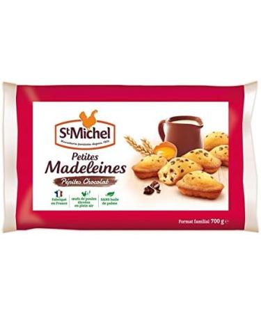 ST MICHEL - Madeleine Shells Chocolate Chips with Hens Eggs 700G - Pack of 3  - Buy Online on GoSupps.com