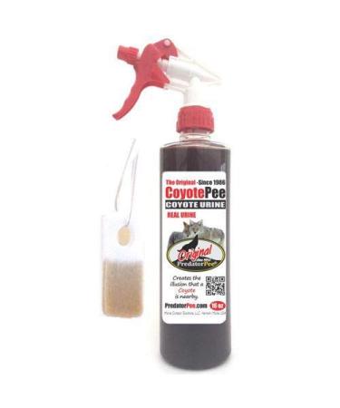 PredatorPee Original Coyote Urine 16oz Spray Bottle Combo with ScentTags