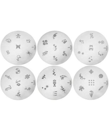 Buy Konad Stamping Stencils - M60 | Premium Nail Art Supply for Perfect DIY Manicures | International Shipping Available - Buy Online on GoSupps.com