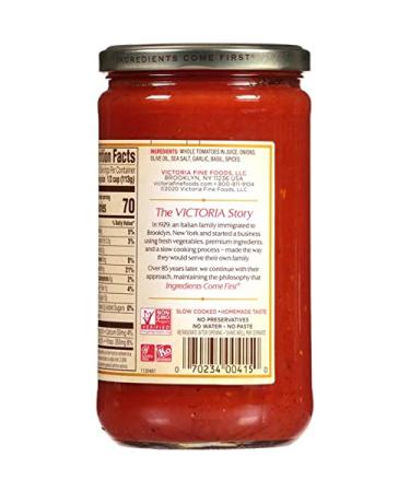 Victoria Marinara Pasta Sauce 24 Oz - Pack of 3 | Authentic Italian Flavor - Buy Online on GoSupps.com