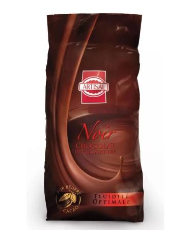 Dark couverture chocolate 64% Artisanal, 5kg