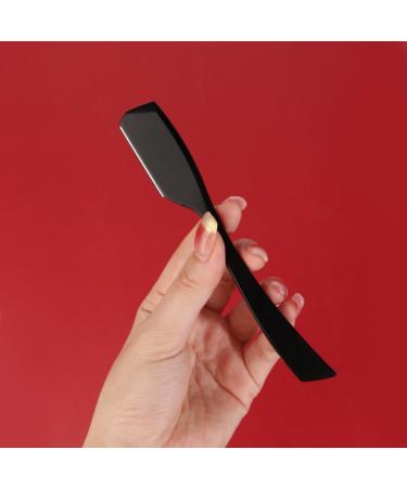 Men's Manual Straight Shank Razor - Retro Zinc Alloy Shaver for Barber Shop | Black - 1 Count - Buy Online on GoSupps.com