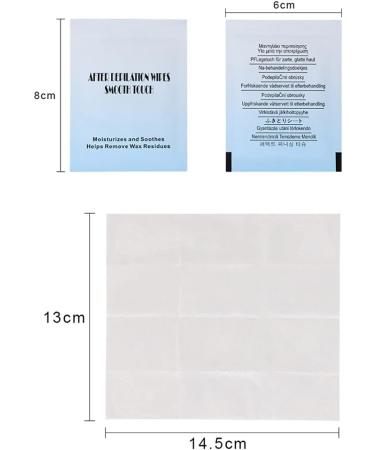 Lurrose 20PCS Cleaning Wipes - Wax Removal Prep Pads for Salon and Home Use - Buy Online on GoSupps.com