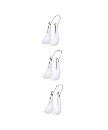FRCOLOR 3 Pieces Nose Care Aids Lifting Shapers Nose Inserts Nose Shaping Clips Nose Bridge Straightening