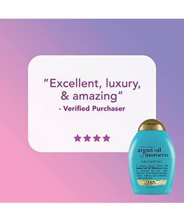 OGX Argan Oil Shampoo 52 Oz - Hydrating, Paraben & Sulfate Free, Pack of 4 - Moisturize & Strengthen Hair - Buy Online on GoSupps.com