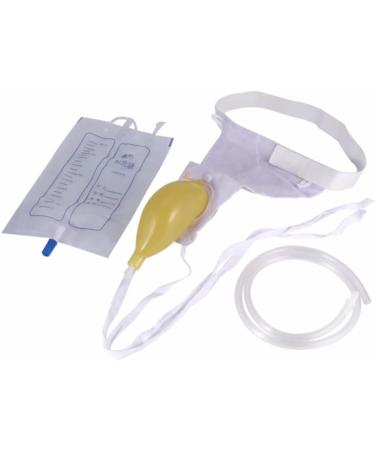 Portable Reusable Male Urinal Bag | Elastic Waistband Pee Collector for Men - Ideal for Travel & Outdoor Use - Buy Online on GoSupps.com