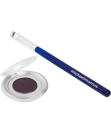 Michael Marcus Cake Eyeliner & Brush Set - Long-Lasting Water Activated Eyeliner & Professional Brush - Vibrant Amethyst Color - Smudge Resistant - Cruelty Free & Paraben Free - Buy Online on GoSupps.com