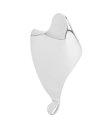 ZJchao Stainless Steel Gua Sha Board for Swelling Reduction and Lymphatic Drainage Large Size