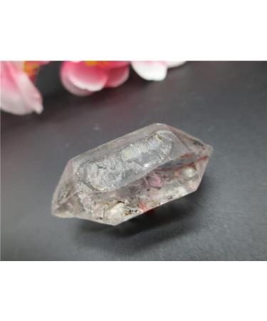 Rare! Natural Clear Quartz Movable Water Gall Stone Reiki Fengshui Crystal Stones Natural Stone and Minerals Full of Texture - Buy Online on GoSupps.com